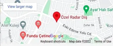 Radar Diş Kliniği konum haritası